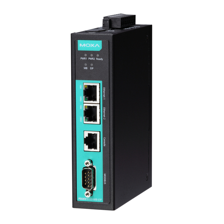 Moxa Technologies MGate 5105-MB-EIP User manual