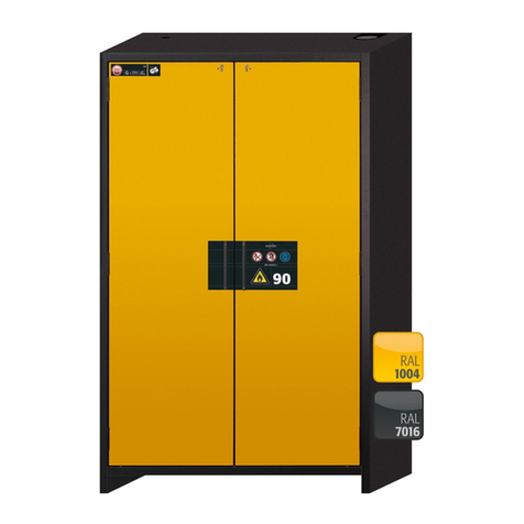 asecos Q Series user manual