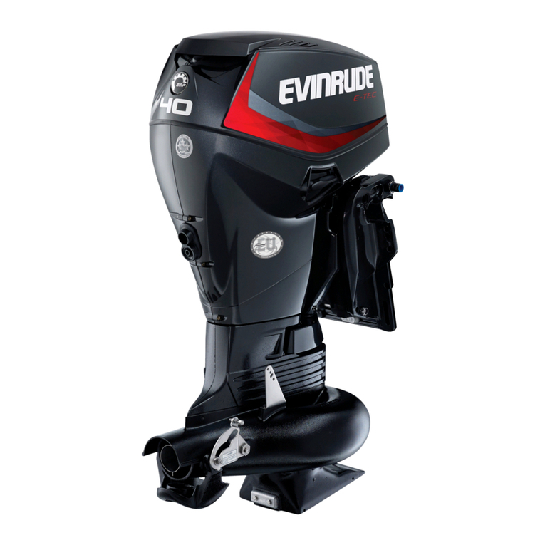 BRP EVINRUDE E-TEC E40DRLAA Series User manual
