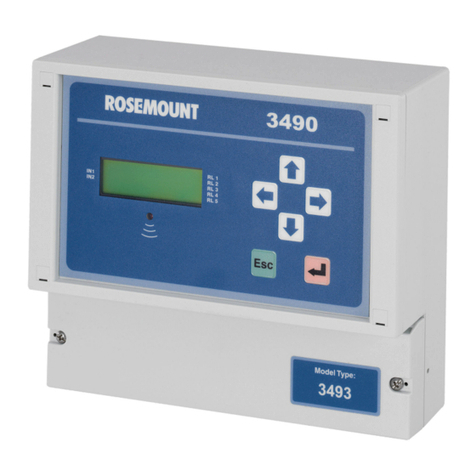 Emerson Rosemount 3490 Series Reference manual