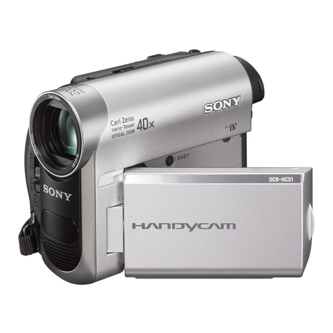 Sony HANDYCAM DCR-HC51E User manual