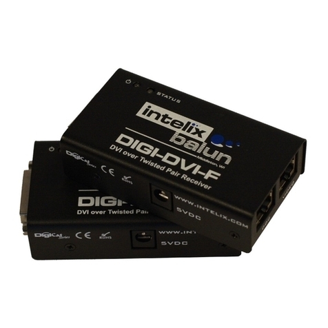 Intelix DIGI-DVI-F User manual