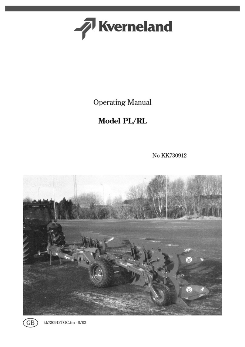 Kverneland PL-100 User manual Kverneland PL-100 User manual