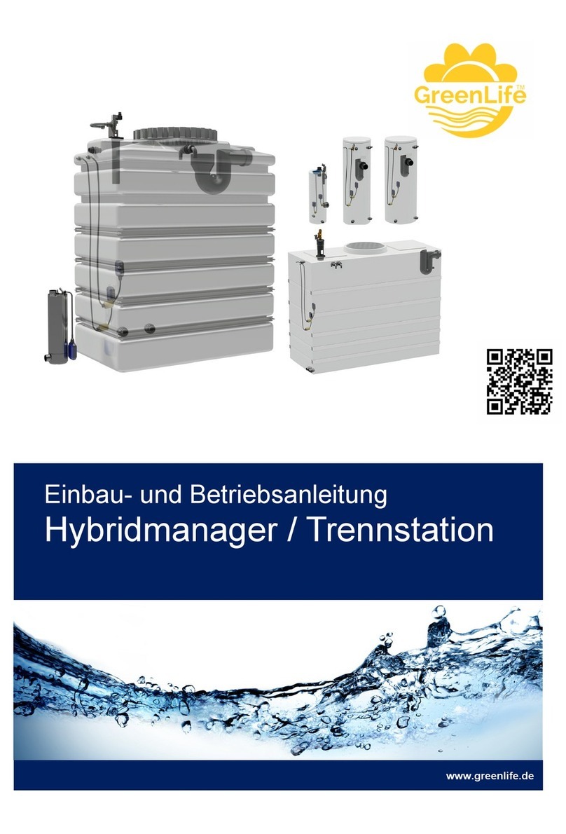Greenlife hybrid manager Installation and operation manual
