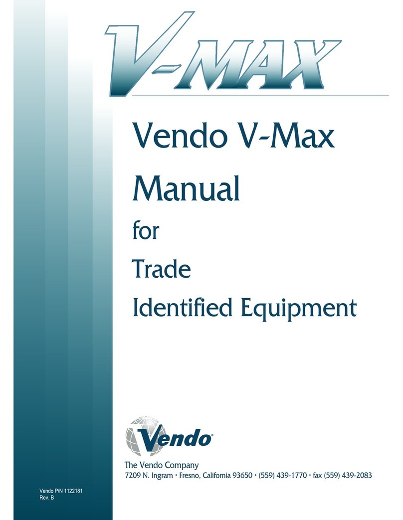 Vendo V-MAX Series Quick start guide