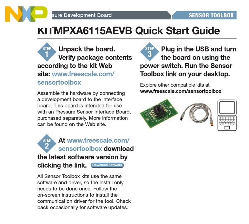 NXP Semiconductors KITMPXA6115AEVB quick start guide