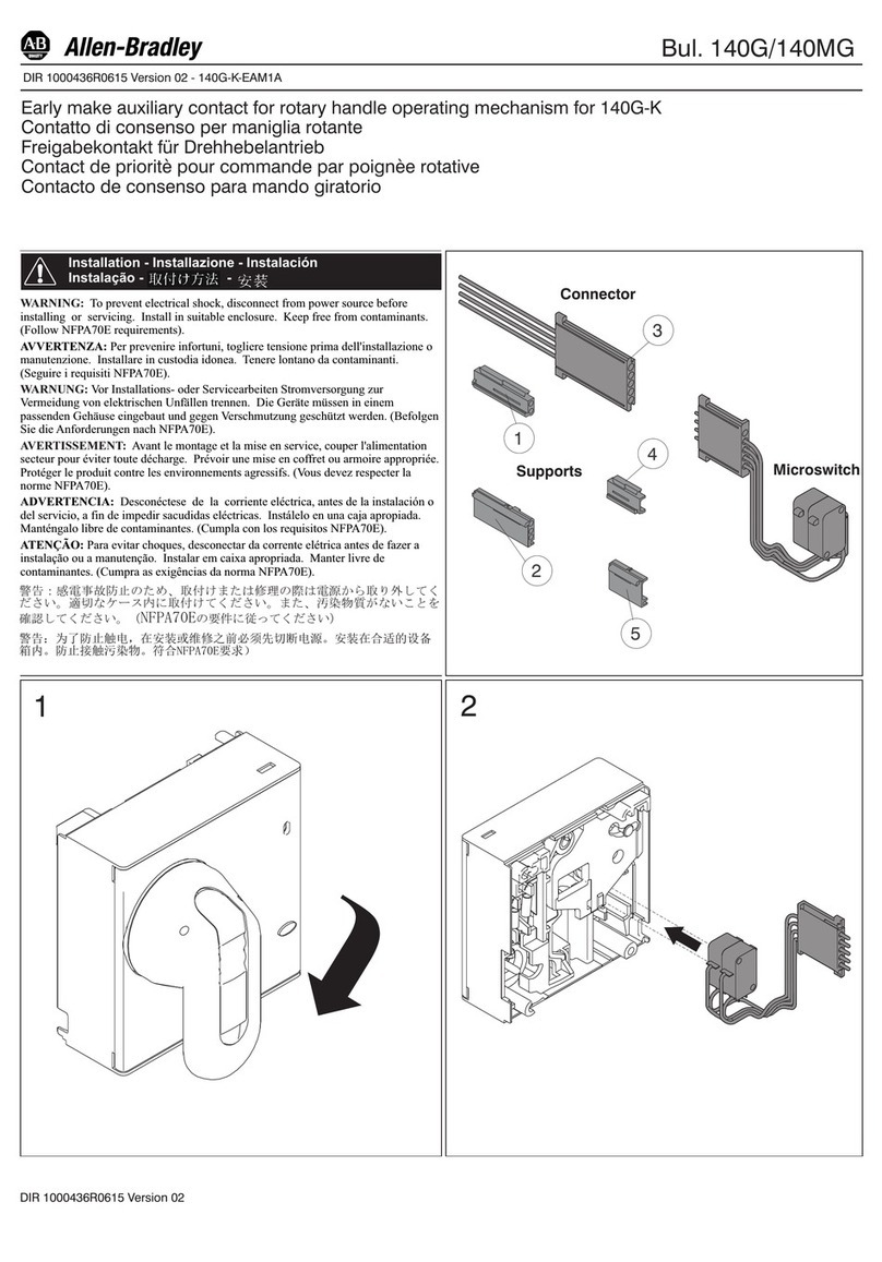 Allen-Bradley 140G Series Installation