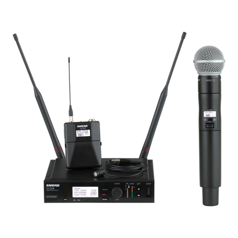 Shure ULX-D User manual