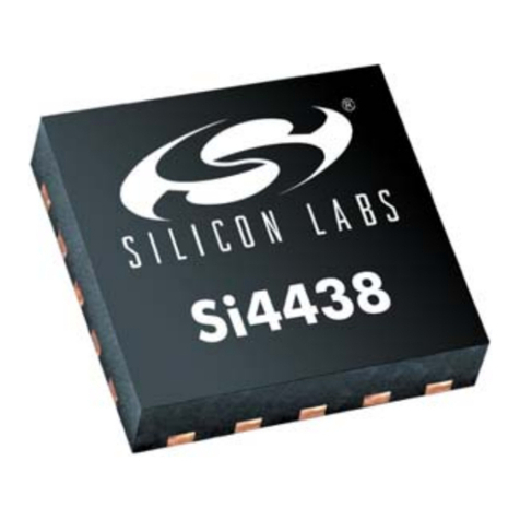Silicon Laboratories EZRADIOPRO Si4438 manual