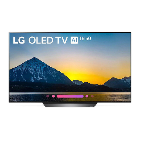 LG OLED55B8 Series Parts list manual