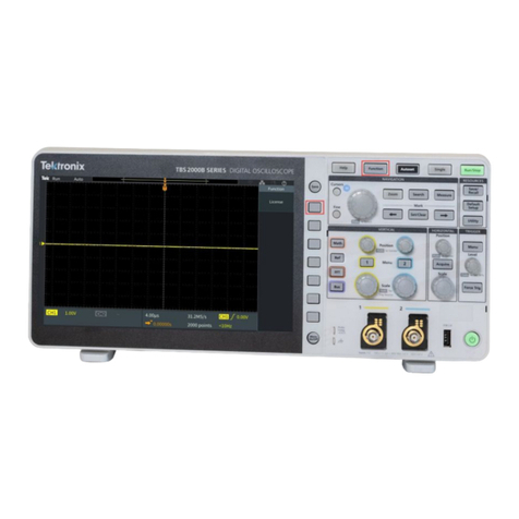 Tektronix TBS2000B Series User manual
