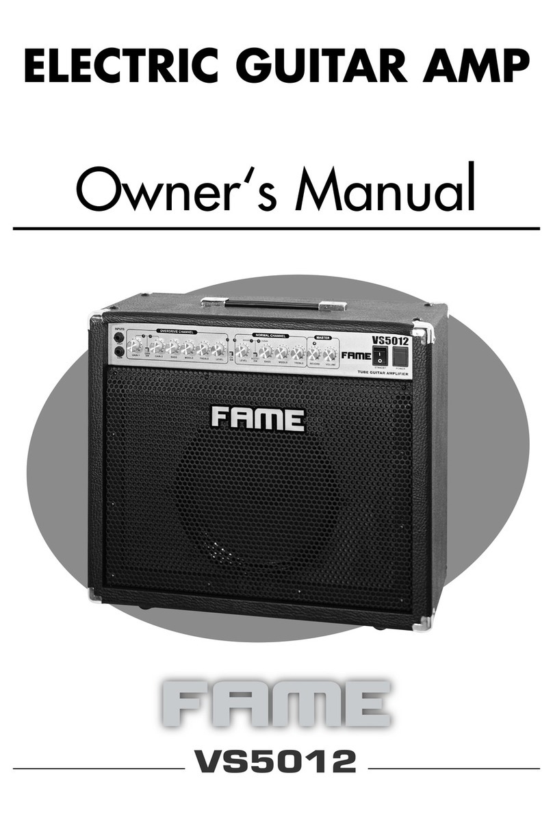 FAME VS5012 User manual