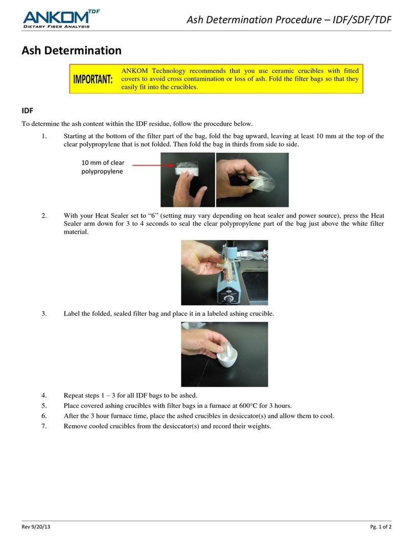 Ankom TDF Procedure