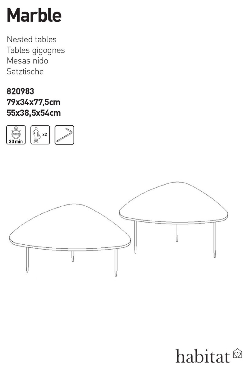 Habitat Marble 820983 manual