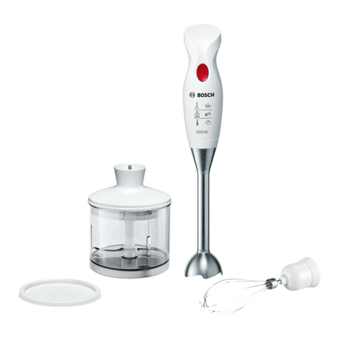 Bosch MSM6B7RE User manual