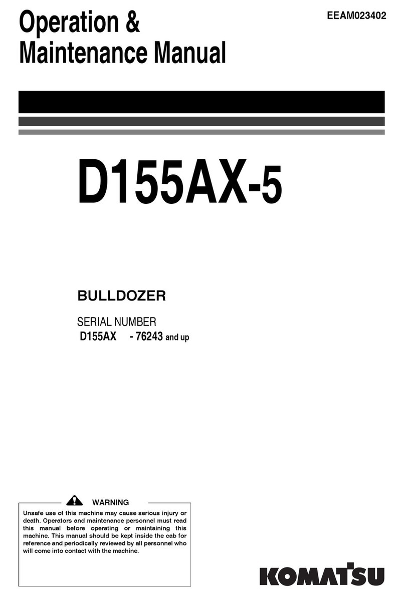 Komatsu Utility D155AX-5 Operation & maintenance manual Komatsu Utility D155AX-5 Operation & maintenance manual
