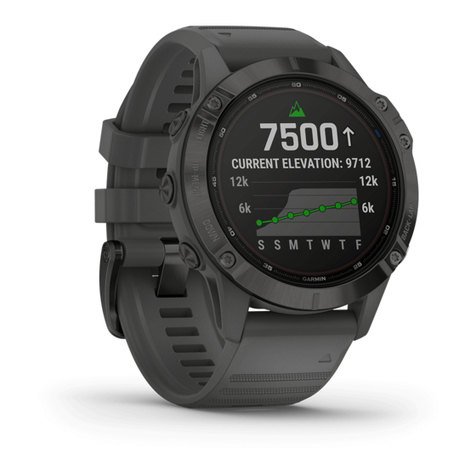 Garmin Fenix 6 owner's manual