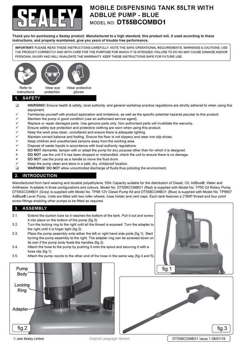Sealey DT55BCOMBO1 User manual