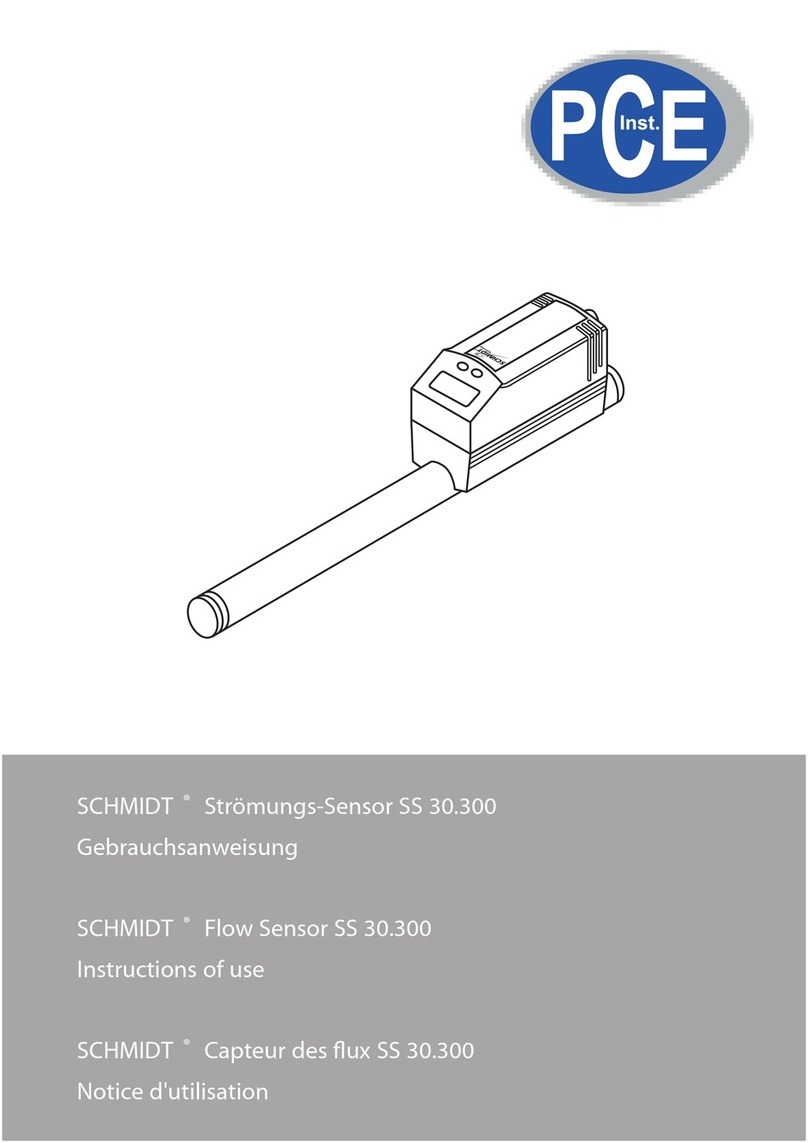 PCE Instruments SCHMIDT SS 30.300 Instructions of use PCE Instruments SCHMIDT SS 30.300 Instructions of use