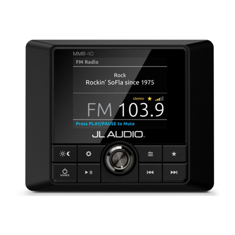 JL Audio MMR-40 User manual