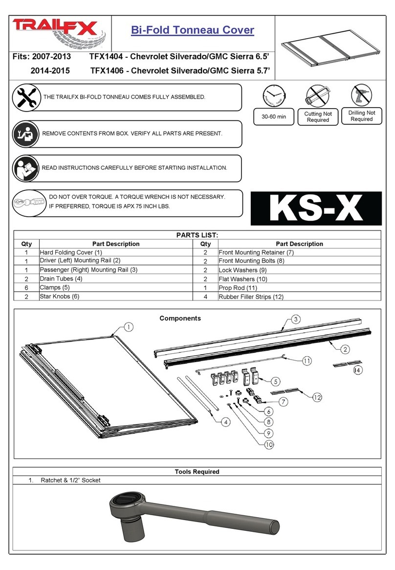 TrailFX TFX1404 installation instructions