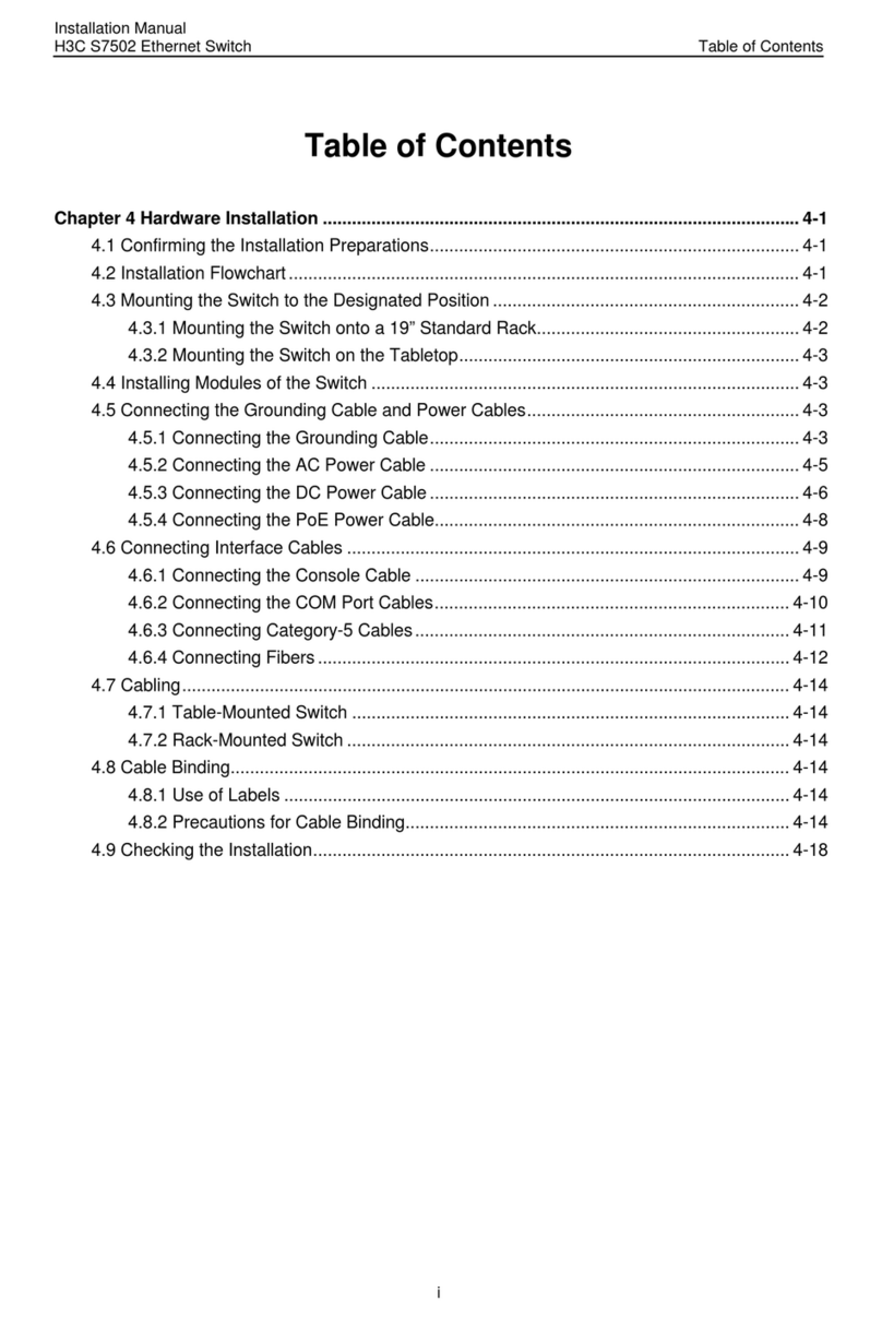 H3C S7502 User manual