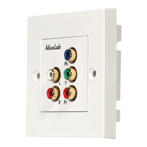 MuxLab 500058-WP-UK User manual