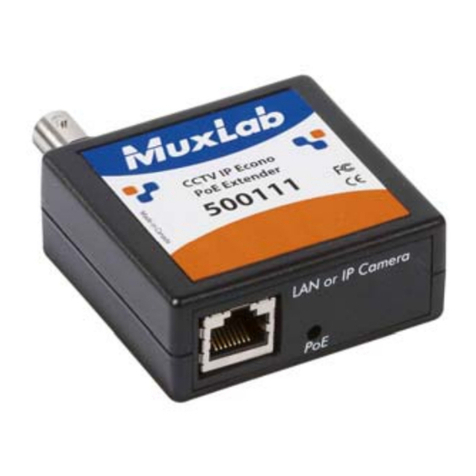 MuxLab 500080 User manual MuxLab 500080 User manual