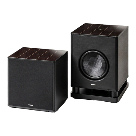Sonus Faber GRAVIS V User manual