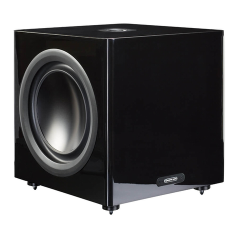Monitor Audio PLW215 II Manual