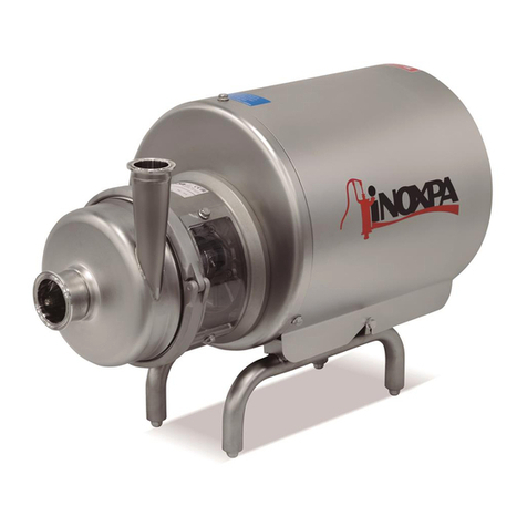 INOXPA PROLAC HCP Series Installation, service and maintenance instructions