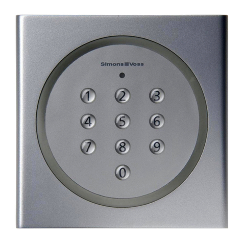Simons Voss Technologies PinCode-Tastatur quick guide
