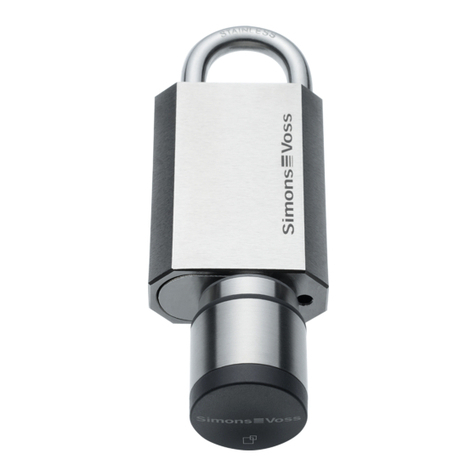 Simons Voss Technologies Padlock User manual