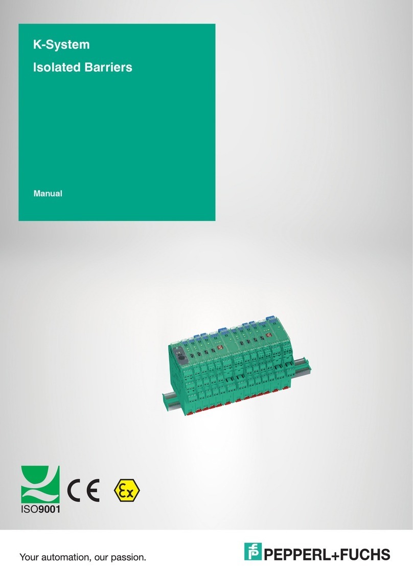 Pepperl+Fuchs K-System User manual