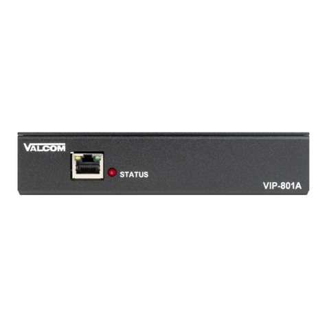 Valcom Syn-Apps VIP-801A-SA quick guide Valcom Syn-Apps VIP-801A-SA quick guide