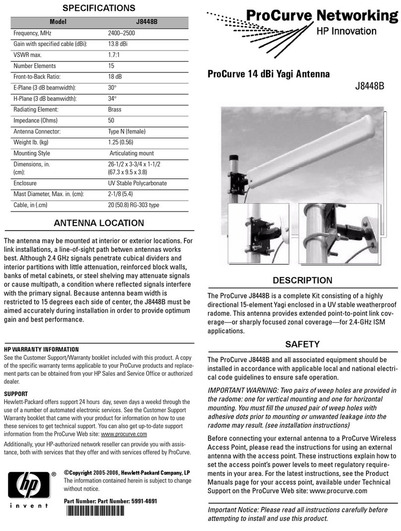 ProCurve J8448B quick start guide