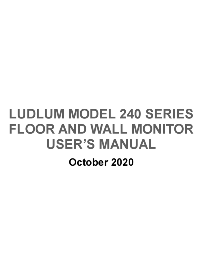 Ludlum Measurements 240 Series User manual