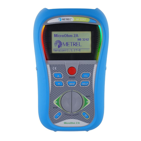 METREL MicroOhm 2A MI 3242 instruction manual