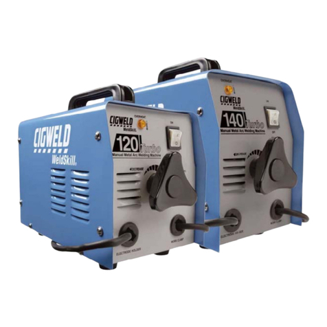 CIGWELD WeldSkill 120 Turbo Operation manual