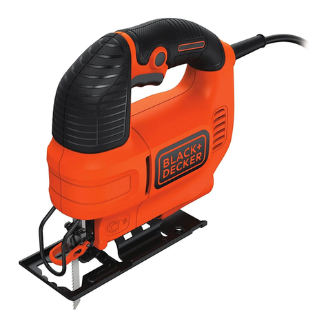 Black & Decker BDjig520 Original instructions