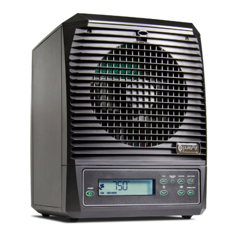 GreenTech pureAir 3000 User manual