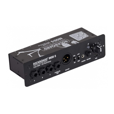 Rockboard MOD 5 manual