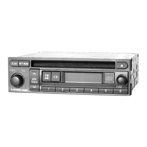 Mitsubishi CQ-JB3160AA User manual