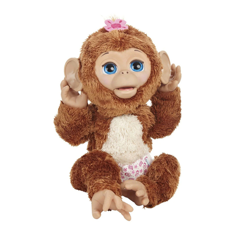 Hasbro Fur Real Friends Cuddles My Giggly Monke User manual