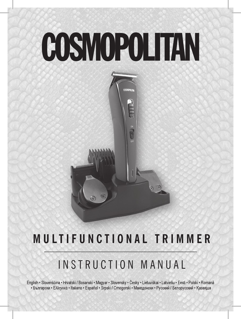 Cosmopolitan KLR928981478 instruction manual