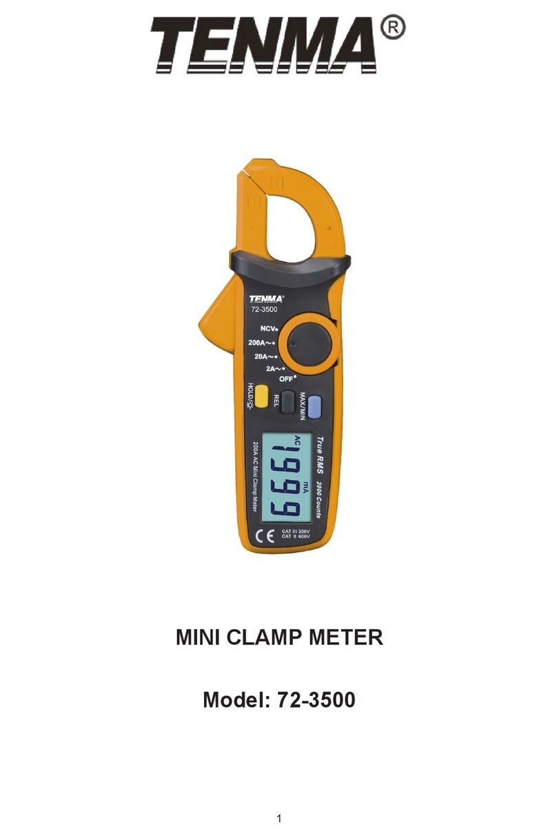 Tenma 72-3500 User manual Tenma 72-3500 User manual