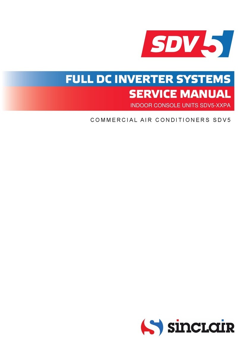Sinclair SDV5 Series User manual Sinclair SDV5 Series User manual