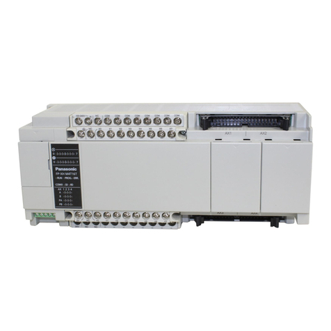Panasonic FP-XH Series user manual