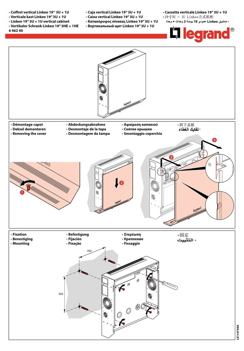 LEGRAND 6 462 40 quick start guide