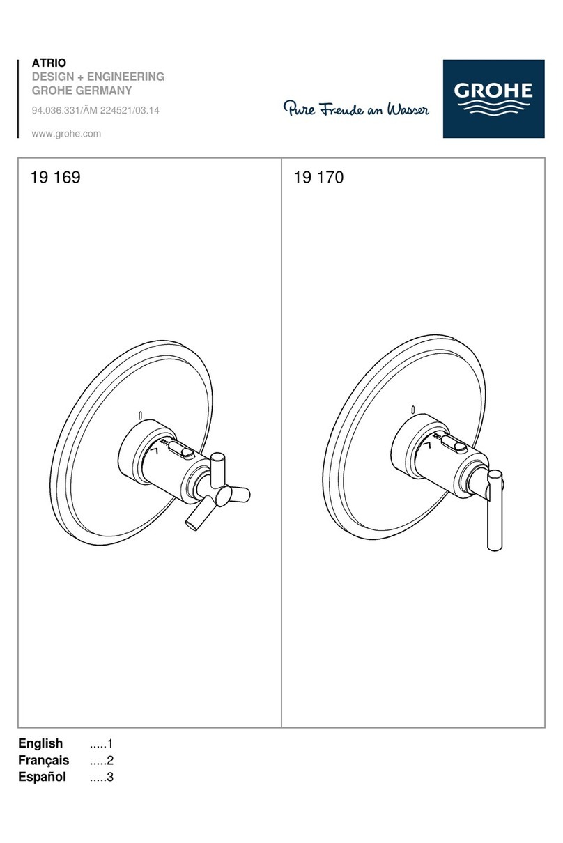Grohe ATRIO 19 169 manual